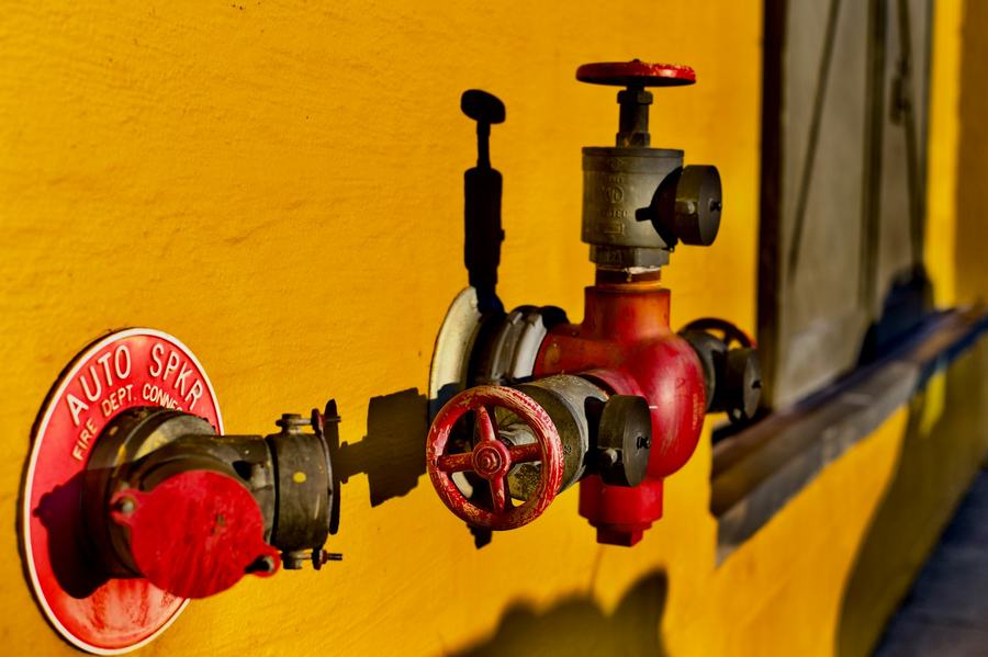 Vanne de réseau sprinkler de protection incendie